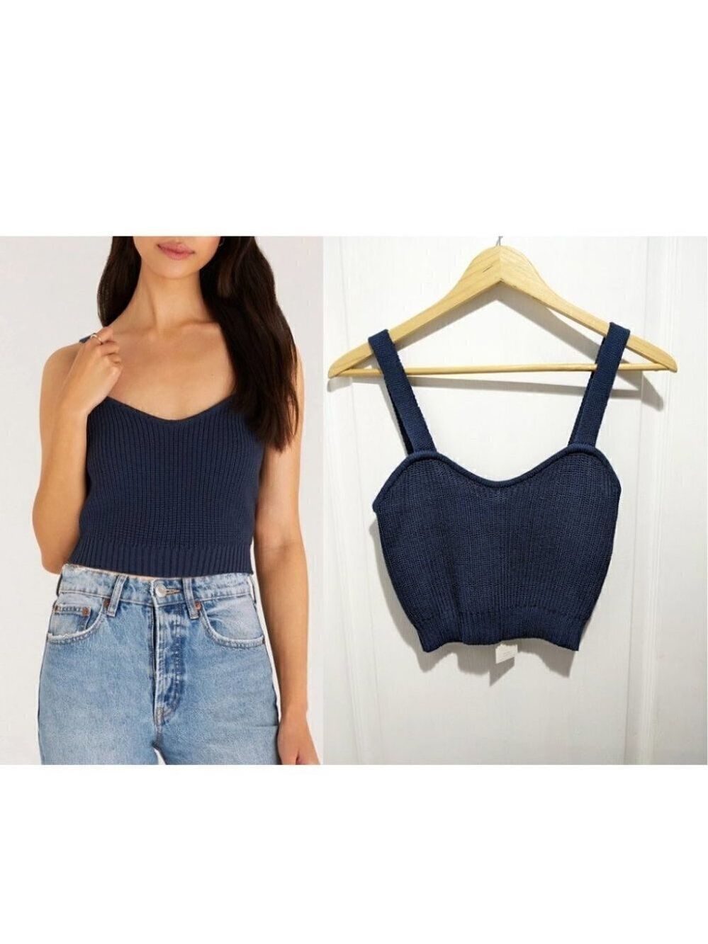NWT Z Supply | Elsa knit camisole in Midnight Blue